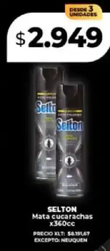 Supermayorista Vital Selton mata cucarachas oferta