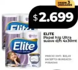 Supermayorista Vital Elite papel hig ultra suave oferta