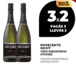 Supermayorista Vital Novecento night vino espumante oferta