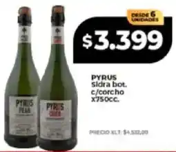 Supermayorista Vital Pyrus sidra bot. c/corcho oferta