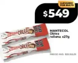 Supermayorista Vital Mantecol oblea rellena oferta