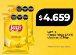 Supermayorista Vital Lay's papas fritas lay's clasicas oferta