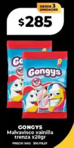 Supermayorista Vital Gongys malvavisco vainilla trenza oferta