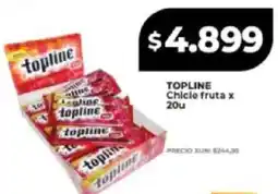 Supermayorista Vital Topline chicle fruta oferta