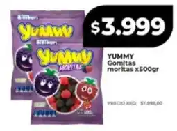 Supermayorista Vital Yummy gomitas moritas oferta