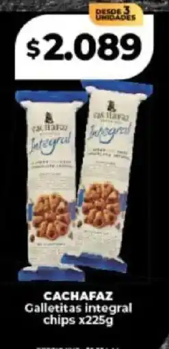 Supermayorista Vital Cachafaz galletitas integral chips oferta