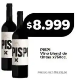 Supermayorista Vital Pispi vino blend de tintas oferta