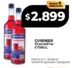 Supermayorista Vital Cusenier granadina oferta