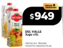 Supermayorista Vital Del valle jugo oferta