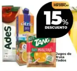 Supermayorista Vital Jugos de fruta Todos oferta