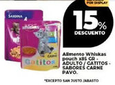 Supermayorista Vital Whiskas allmento pouch oferta