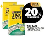 Supermayorista Vital Tidy cats piedras sanitarias oferta