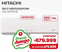 Naldo Lombardi Hitachi split inverter oferta
