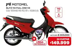 Naldo Lombardi Motomel blitz 110 full one oferta