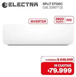 Naldo Lombardi Celectra split inverter oferta