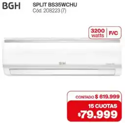 Naldo Lombardi Bgh split oferta