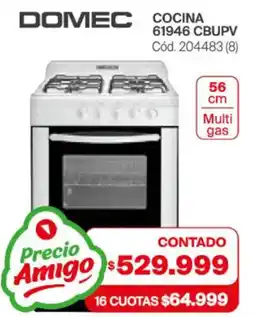 Naldo Lombardi Domec cocina oferta