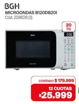 Naldo Lombardi Bgh microondas oferta