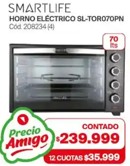 Naldo Lombardi Smartlife horno eléctrico oferta