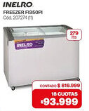 Naldo Lombardi Inelro freezer FI350PI oferta