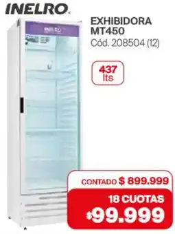 Naldo Lombardi Inelro exhibidora MT450 oferta