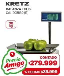 Naldo Lombardi Kretz balanza eco 2 oferta