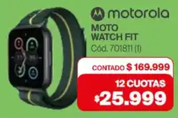Naldo Lombardi Motorola moto watch fit oferta