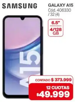Naldo Lombardi Samsung galaxy A15 6.5" oferta