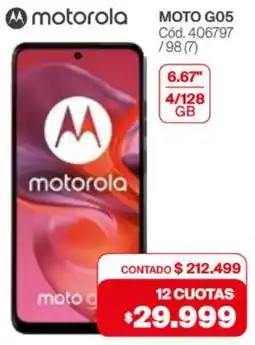 Naldo Lombardi Motorola moto G05 6.67" oferta