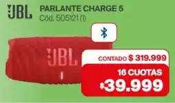 Naldo Lombardi Jbl parlante charge 5 oferta