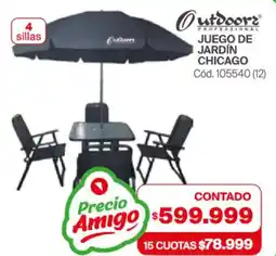 Naldo Lombardi Outdoors juego de jardín chicago oferta