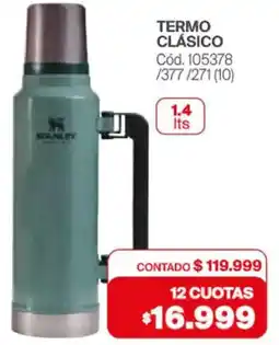 Naldo Lombardi Termo clásico oferta