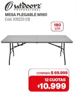 Naldo Lombardi Outdoors mesa plegable M180 oferta