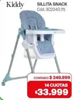 Naldo Lombardi Kiddy sillita snack oferta