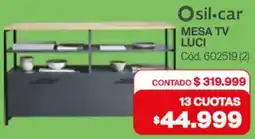 Naldo Lombardi Silcar mesa tv luci oferta