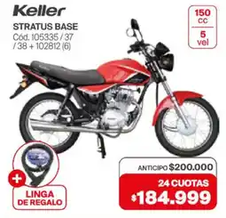 Naldo Lombardi Keller stratus base + linga de regalo oferta