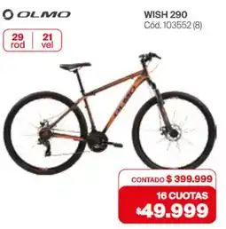 Naldo Lombardi Olmo wish 290 oferta