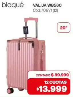 Naldo Lombardi Blaquè valija WB560 20" oferta