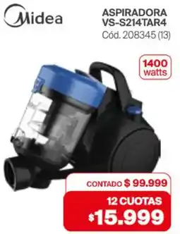 Naldo Lombardi Midea aspiradora VS-S214TAR4 oferta