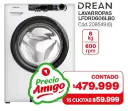 Naldo Lombardi Drean lavarropas LFDR0606LBO oferta