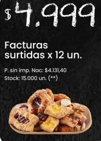 Facturas surtidas