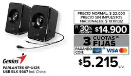Carrefour Genius parlantes oferta