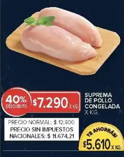 Carrefour Suprema de pollo oferta