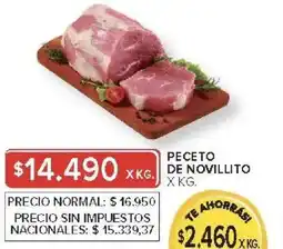 Carrefour Peceto de novillito oferta