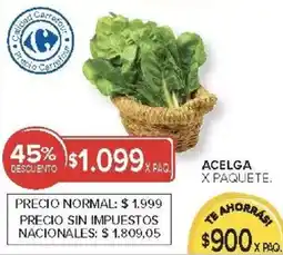 Carrefour Acelga oferta