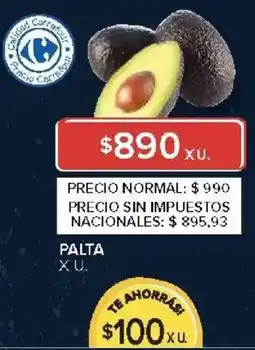 Carrefour Palta oferta