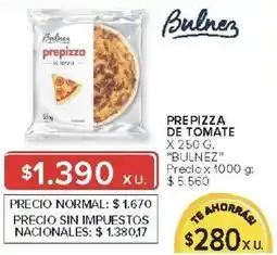 Carrefour Bulnez prepizza de tomate oferta