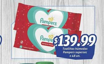 Gomez Pardo Toallitas Húmedas Pampers Supersec oferta
