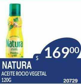 Masivos Natura Aceite Rocio Vegetal oferta
