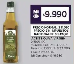 Carrefour Carrefour classic aceite oliva virgen oferta